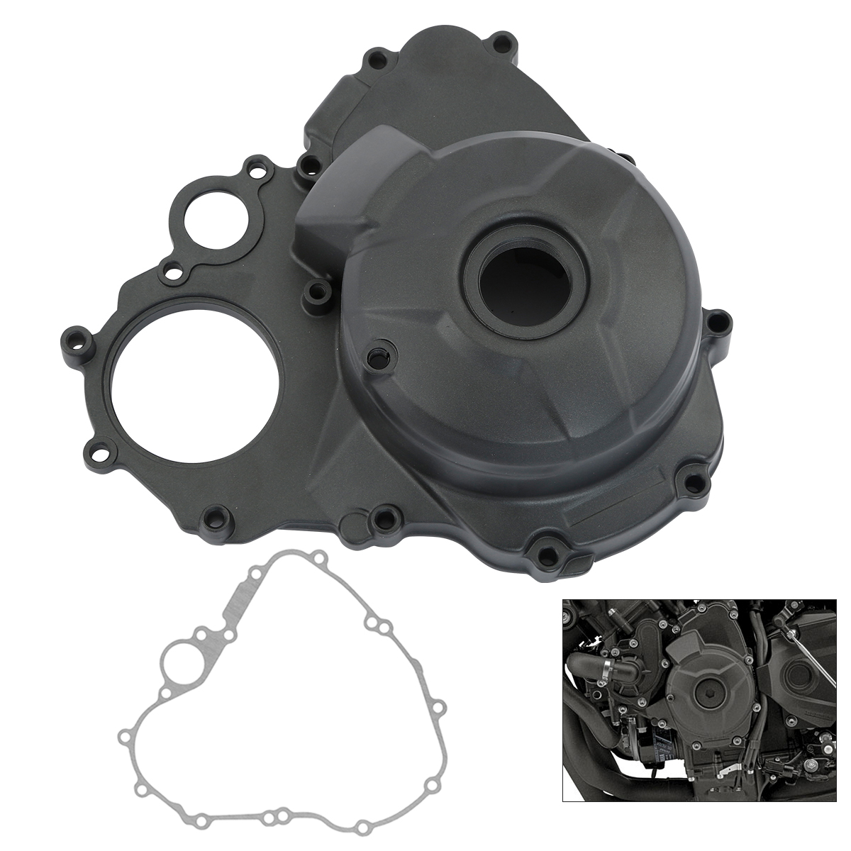 Motorcycle Stator - Sol Stator Magneto Motor Karter Kapağı