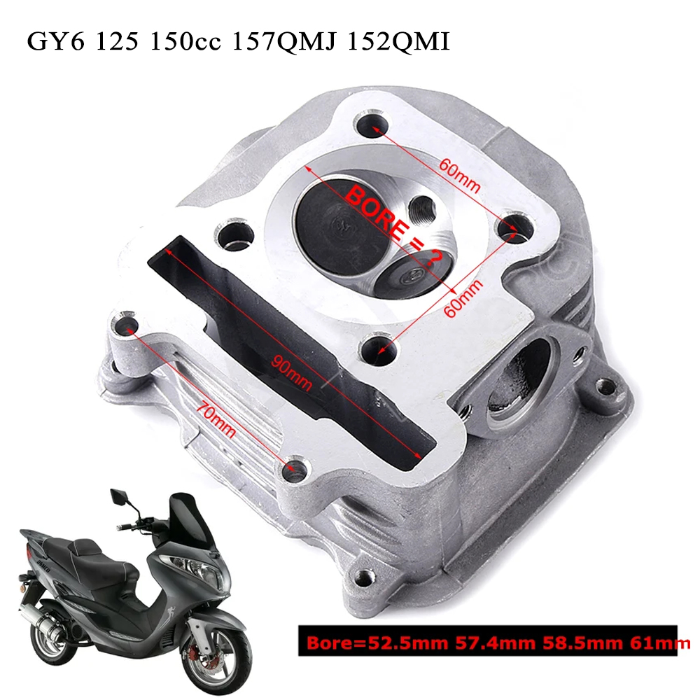 GY6 silindir kafası motosiklet - Motorcycle Cylinder incelemesi ve fiyatı